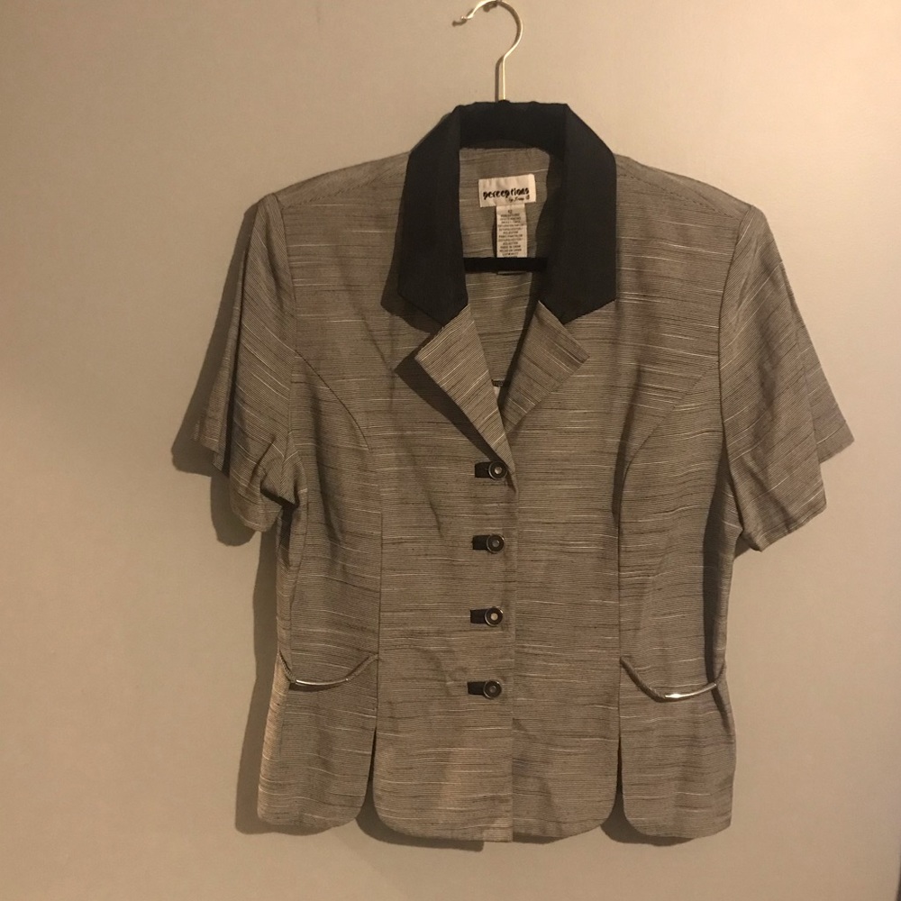 Perceptions by Irene B button up top career